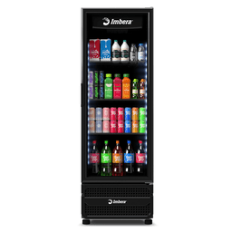 Expositor e Refrigerador Vertical Vrs16 Imbera - All Black Inverter 485l Porta de Vidro 0ºc a +7ºc B - 2