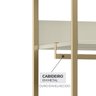 Modulo Closet Industrial com Cabideiro 2 Gavetas 89cm - Estrutura Metálica Moderna - 6