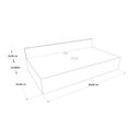 Ver imagem 3 de Bancada em Porcelanato Para Banheiro Completo Alto Padrao 80cm Sem Cuba