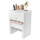 Ver imagem 4 de Penteadeira Organizadora com Espelho e Gaveta Banco Incluso