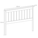 Ver imagem 2 de Cabeceira Montecarlo 1,40 Mel Tebarrot Móveis