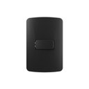 Ver imagem 1 de Interruptor Simples Margirius B3 Colors 10a com Placa 4x2 Preto Ebony