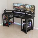 Ver imagem 4 de Mesa Gamer ME4167 186,6cm Preto