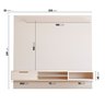 Painel para Tv 84 Polegadas 219cmx233cm 100% Mdf Plus - 3