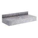 Ver imagem 2 de Bancada em Porcelanato Para Banheiro Completo Alto Padrao 100cm Sem Cuba