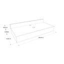 Ver imagem 3 de Bancada em Porcelanato Para Banheiro Completo Alto Padrao 100cm Sem Cuba