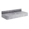 Bancada em Porcelanato Para Banheiro Completo Alto Padrao 100cm Sem Cuba - 2