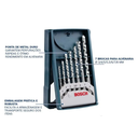 Ver imagem 4 de Kit 7 Brocas para Concreto Bosch Mini X-Line 3 a 8mm com Estojo