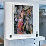 Quadro Decorativo Pablo Picasso Mulher Com Bandolim:60x40 cm/BRANCA - 8