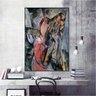 Quadro Decorativo Pablo Picasso Mulher Com Bandolim:60x40 cm/BRANCA - 3
