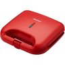 Sanduicheira e Grill Antiaderente AMS 370 220V Amvox Vermelho - 1