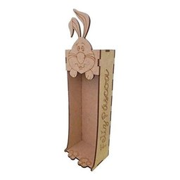 Kit com 6 Caixas Mdf para Bis Coelho Feliz Páscoa - 3