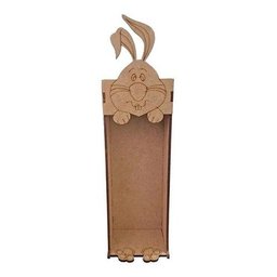 Kit com 6 Caixas Mdf para Bis Coelho Feliz Páscoa - 4