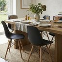 Ver imagem 2 de Cadeira de Jantar Charles Eames Eiffel Plástico Pp Preto - Sallar Home