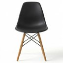 Ver imagem 5 de Cadeira de Jantar Charles Eames Eiffel Plástico Pp Preto - Sallar Home