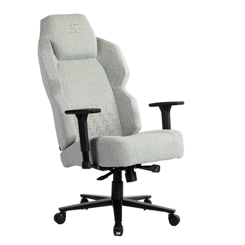 Cadeira Gamer Cinza Ergonômica de Tecido Elements Magna - 3