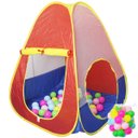 Ver imagem 1 de Barraca Infantil Toca Dobrável com 100 Bolinhas Menino Menina Cabana Tenda Colorida Brinqway BW-