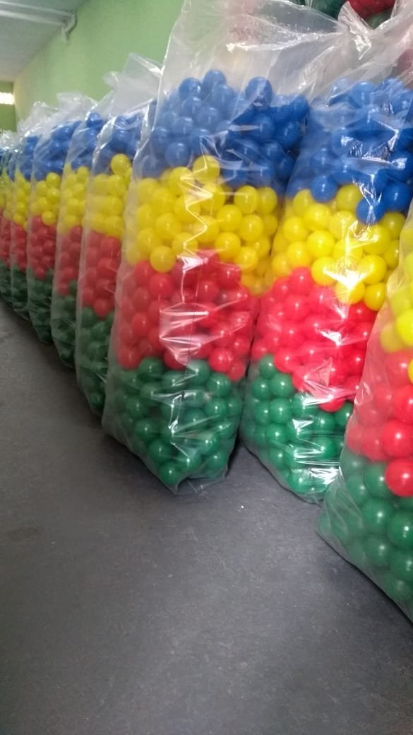 Bolinhas para Piscina Coloridas Macias e Resistente 100 Un - 5