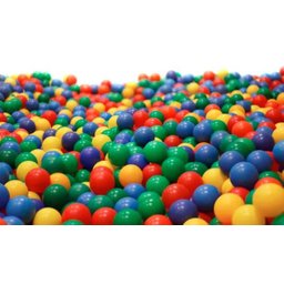 Bolinhas para Piscina Coloridas Macias e Resistente 100 Un - 4