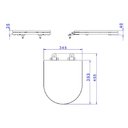 Ver imagem 3 de Assento Poliéster Deca Slow Close com Protekto Carrara/lk/nuova/level Branco - Ap.237.17