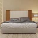 Ver imagem 2 de Cabeceira de Casal 100% MDF 123cm x 175cm Duo