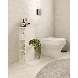 Nicho Aparador Organizador Minimalista Branco - 2