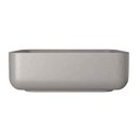 Ver imagem 2 de Cuba Apoio Quadradal Slim Cinza Antracite (11040.85) 40,0x40,0x13,5 Cm - Deca Deca Loucas