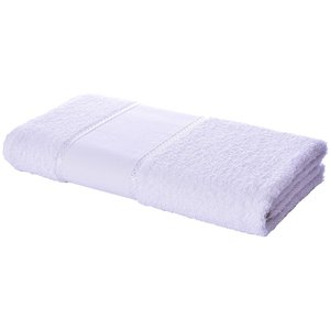 Toalha de Banho Artesanato Arteira Pintar Bordar Ponto Russo Perfeito Estilo Branco