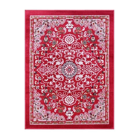 Tapete para Sala Renaissance Atenas 10 Vermelho 1,00x1,50m