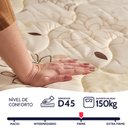 Ver imagem 3 de Colchão Solteiro D45 Espuma Certificada 88x188x14cm Bf Colchões