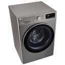 Ver imagem 3 de Lavadora e Secadora Lg Vc4 Ia 12kg Inox Look Cv5012pc4 110v