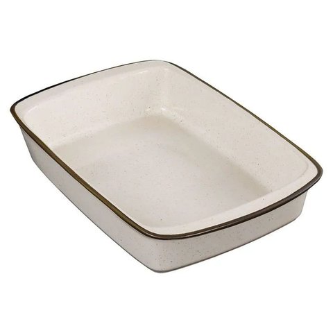 Travessa Refratária Tango Maresia Média 34x21x6,5 Cm 2l Mesta Posta Hotel Restaurante Oxford