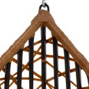 Ver imagem 6 de Cadeira Balanço Ninho Suspenso Gota Tramado com Suporte e Almofada Impermeável Acesse Móveis