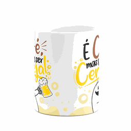 Caneca Divertida Flork - É Café, Mas Podia Ser Cerveja! Branca - 3