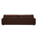 Ver imagem 7 de Sofá Decorativo Isaac 4 Lugares Sala de Estar 270cm Pés em Aço Couro Marrom Chocolate G88 - Gran Bel