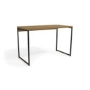 Ver imagem 3 de Escrivaninha Mesa Escritório Escrivaninha Secretaria 118cm Industrial Freijó E Preto Fosco