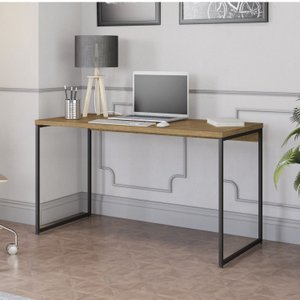 Mesa de Escritório Secretaria 136cm Industrial 
