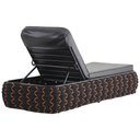 Ver imagem 4 de Espreguiçadeira e Mesa em Tricô Náutico em Alumínio Para Piscina, Jardim Trama Original