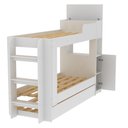 Ver imagem 1 de Treliche Tecnomobili Junevil CM8055 com Armário Baú e Cama Auxiliar MDP Branco