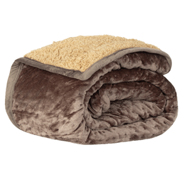 Coberdrom Flannel Duo Chocolate King 2,60mx2,40m - 2