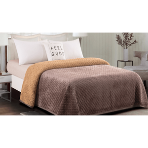 Coberdrom Flannel Duo Chocolate King 2,60mx2,40m