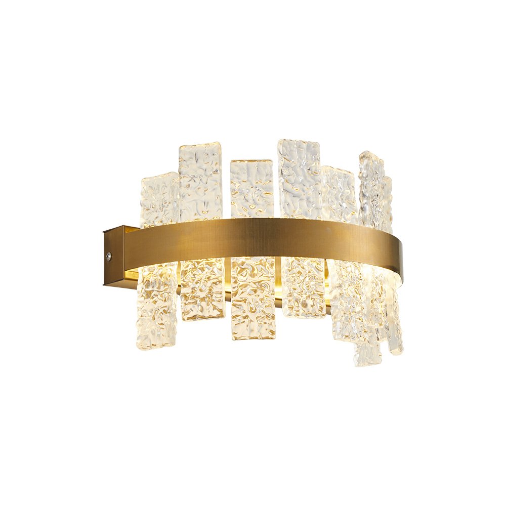 Arandela Nordecor Lowy 12w Led Bivolt Dourado Brilho 2765 - 1