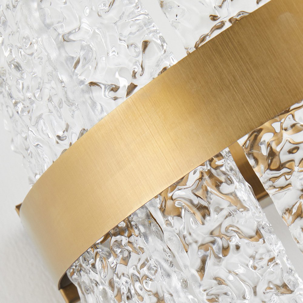 Arandela Nordecor Lowy 12w Led Bivolt Dourado Brilho 2765 - 2