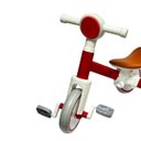 Ver imagem 4 de Bicicleta Infantil Equilíbrio 2 em 1 Triciclo 3 Rodas sem Pedal Coordenação Vermelha Importway Bw310