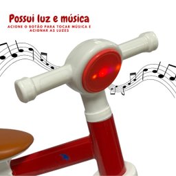 Bicicleta Infantil Equilíbrio 2 em 1 Triciclo 3 Rodas sem Pedal Coordenação Vermelha Importway Bw310 - 5 Bicicleta Infantil Equilíbrio 2 em 1 Triciclo 3 Rodas sem Pedal Coordenação Vermelha Importway Bw310 - 5