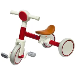 Bicicleta Infantil Equilíbrio 2 em 1 Triciclo 3 Rodas sem Pedal Coordenação Vermelha Importway Bw310 - 1 Bicicleta Infantil Equilíbrio 2 em 1 Triciclo 3 Rodas sem Pedal Coordenação Vermelha Importway Bw310 - 1