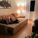 Ver imagem 4 de Luminária Abajur de Chão Tripé Tradicional com Cúpula de Tecido Preto