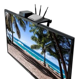 Prateleira Superior De Tv Ajustável De Monitor Suporte - 4