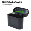 Ver imagem 4 de Lixeira Automotiva Carro Clip Porta Treco Impermeável Copo