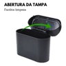 Lixeira Automotiva Carro Clip Porta Treco Impermeável Copo - 4